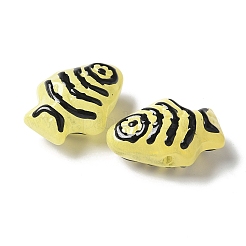 Baking Paint Glass Enamel Beads&nbsp;BLOW-D300-04F
