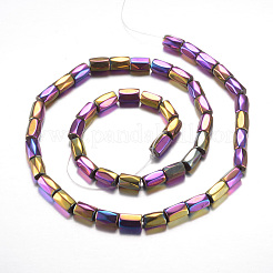 Electroplate Magnetic Synthetic Hematite Bead Strands&nbsp;G-A164-10-06