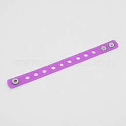 Kids Silicone Cord Bracelets&nbsp;BJEW-WH0011-02J