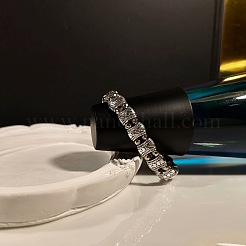 Ethnic Style Alloy Carved Beaded Stretch Bracelets for Unisex&nbsp;BI5144