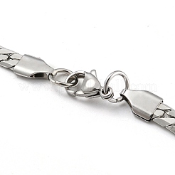 Non-Tarnish 304 Stainless Steel Chain Necklaces&nbsp;NJEW-P295-01P