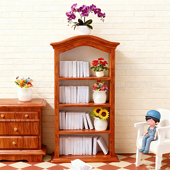 Paper Mini Book Display Decorations&nbsp;DJEW-CP0001-45A