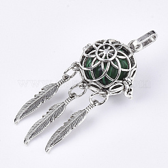 Alloy Cage Big Pendants&nbsp;G-S246-16