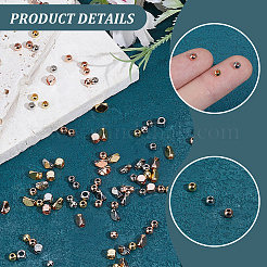 180Pcs 9 Styles Brass Beads&nbsp;KK-BBC0025-82