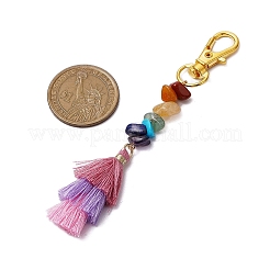 Polycotton Tassel Pendant Decorations&nbsp;HJEW-JM02188