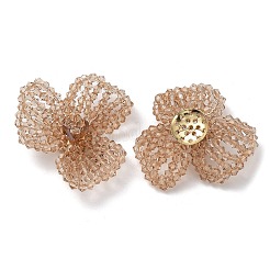 Glass Beaded Cabochons&nbsp;FIND-G058-03D