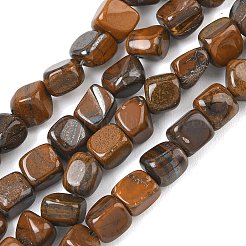 Natural Yellow Tiger Iron Beads Strands&nbsp;GG-CBA9392-17
