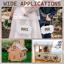 Plastic Corrugated Sheets Pads&nbsp;DIY-WH0037-35B