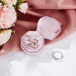 Velvet Ring Boxes&nbsp;VBOX-WH0013-01A