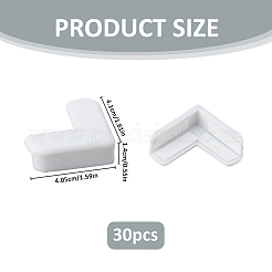 30Pcs Self-adhesive PVC Corner Guards&nbsp;AJEW-FH0009-13A