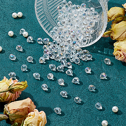 150Pcs Transparent Glass Beads&nbsp;GLAA-HY0001-33