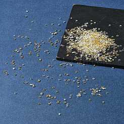 1200Pcs 2 Colors Brass Crimp Beads&nbsp;KK-FS0001-38