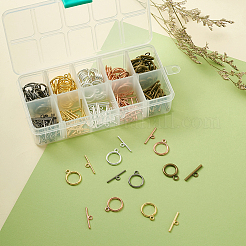 Tibetan Style Alloy Toggle Clasps&nbsp;TIBE-BT0001-04
