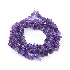 Natural Amethyst Beads Strands&nbsp;F014