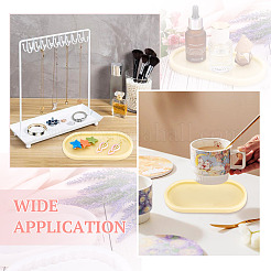 2Pcs 2 Styles DIY Tray Silicone Molds&nbsp;DIY-TA0010-45