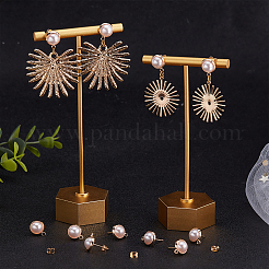 20Pcs Brass Stud Earring Findings&nbsp;KK-BBC0002-38