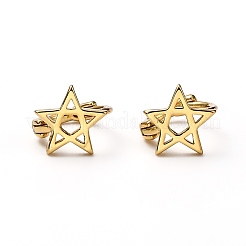 Brass Huggie Hoop Earrings&nbsp;EJEW-H121-09G