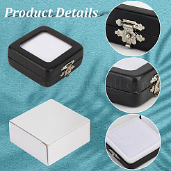 3Pcs PU Imitation Leather Loose Diamond Boxes&nbsp;CON-GF0001-14