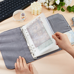 Cloth Loose-leaf Planner Notebook&nbsp;AJEW-WH0077-241P-03