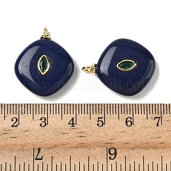 Dyed Natural White Jade Pendants&nbsp;G-H328-06G-B15