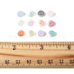 840Pcs 12 Colors Frosted Crackle Glass Beads&nbsp;GLAA-FS0002-17