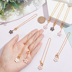 10Pcs 5 Style Alloy Enamel Wine Glass Charms&nbsp;HJEW-AB00065