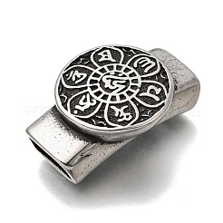 304 Stainless Steel Slide Charms&nbsp;STAS-F356-06AS