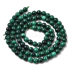 Natural Malachite Beads Strands&nbsp;G-A293-B03-4mm