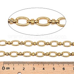 304 Stainless Steel Oval Link Chains&nbsp;CHS-C014-10G