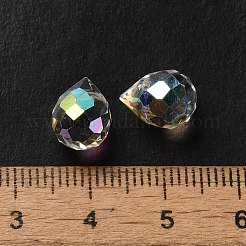 Electroplated Glass Beads&nbsp;GLAA-K062-01A-FR05