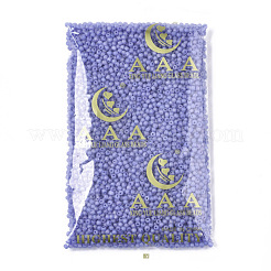 Frosted Colours Glass Beads&nbsp;SEED-S040-02A-01