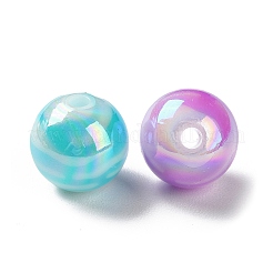 AB Color Plated Acrylic Beads&nbsp;SACR-I005-13B