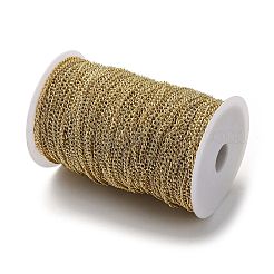 Oxidation Aluminum Diamond Cut Faceted Curb Chains&nbsp;CHA-H001-17KCG