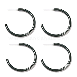Hypoallergenic Bioceramics Zirconia Ceramic Ring Stud Earrings&nbsp;EJEW-Z023-01C