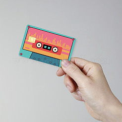 PVC Plastic Waterproof Card Stickers&nbsp;DIY-WH0432-012