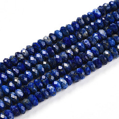 Natural Lapis Lazuli Beads Strands&nbsp;G-T141-35