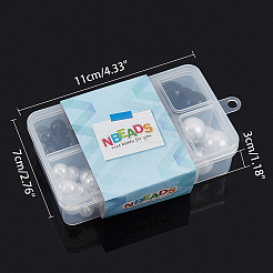 Imitation Pearl Acrylic Beads&nbsp;OACR-NB0001-13