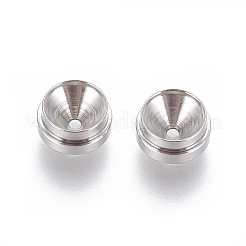Tarnish Resistant 202 Stainless Steel Rhinestone Cabochon Settings&nbsp;STAS-E464-12C-P