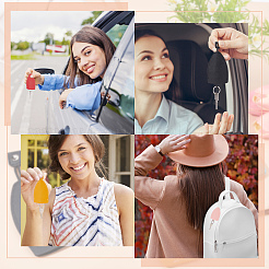 5Pcs 5 Colors Creative Pull Out Key Sleeve&nbsp;KEYC-CP0001-06
