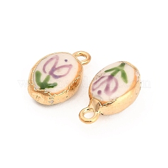 Handmade Porcelain with Brass Pendants&nbsp;PR-CBAB520-15G