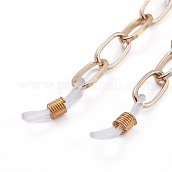 Aluminium Cable Chains/Paperclip Chains Eyeglasses Chains&nbsp;AJEW-EH00011