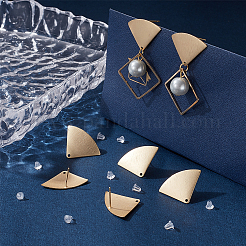 10Pcs Brass Stud Earrings&nbsp;KK-BC0011-54
