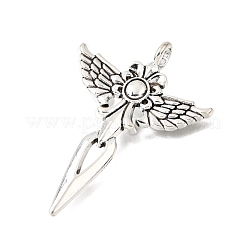 Tibetan Style Alloy Pendants&nbsp;AL-CBA5334-06AS