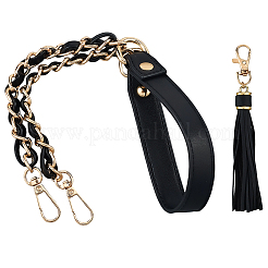 1Pc Imitation Leather Alloy Purse Chains&nbsp;DIY-CL0002-25A