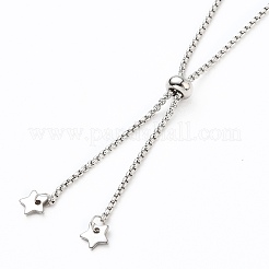 Tarnish Resistant 304 Stainless Steel Slider Bracelets Making&nbsp;AJEW-JB00784