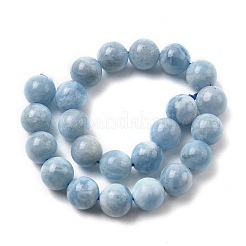 Natural Aquamarine Beads Strands&nbsp;G-D327-C03-8MM-01A