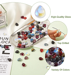 200Pcs 10 Colors Glass Beads&nbsp;GLAA-SW0001-02