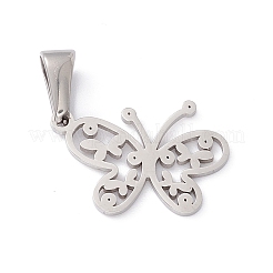 Non-Tarnish 304 Stainless Steel Pendants&nbsp;STAS-G284-10P