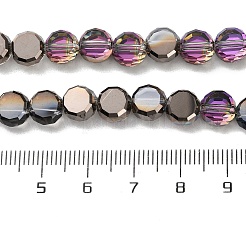 Electroplate Glass Beads Strands&nbsp;EGLA-C010-01A-HP01