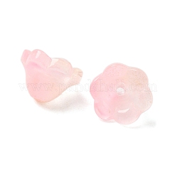 Transparent Glass Beads Caps&nbsp;X1-GLAA-B028-01E